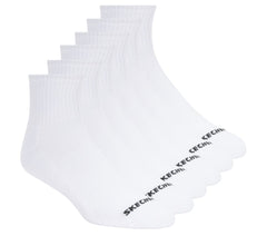 Skechers Discount | Men|Clothing 6 Pack Core Quarter Large Socks