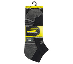 Skechers Outlet | Men|Clothing 3 Pack Men's Half Terry Low Cut Socks
