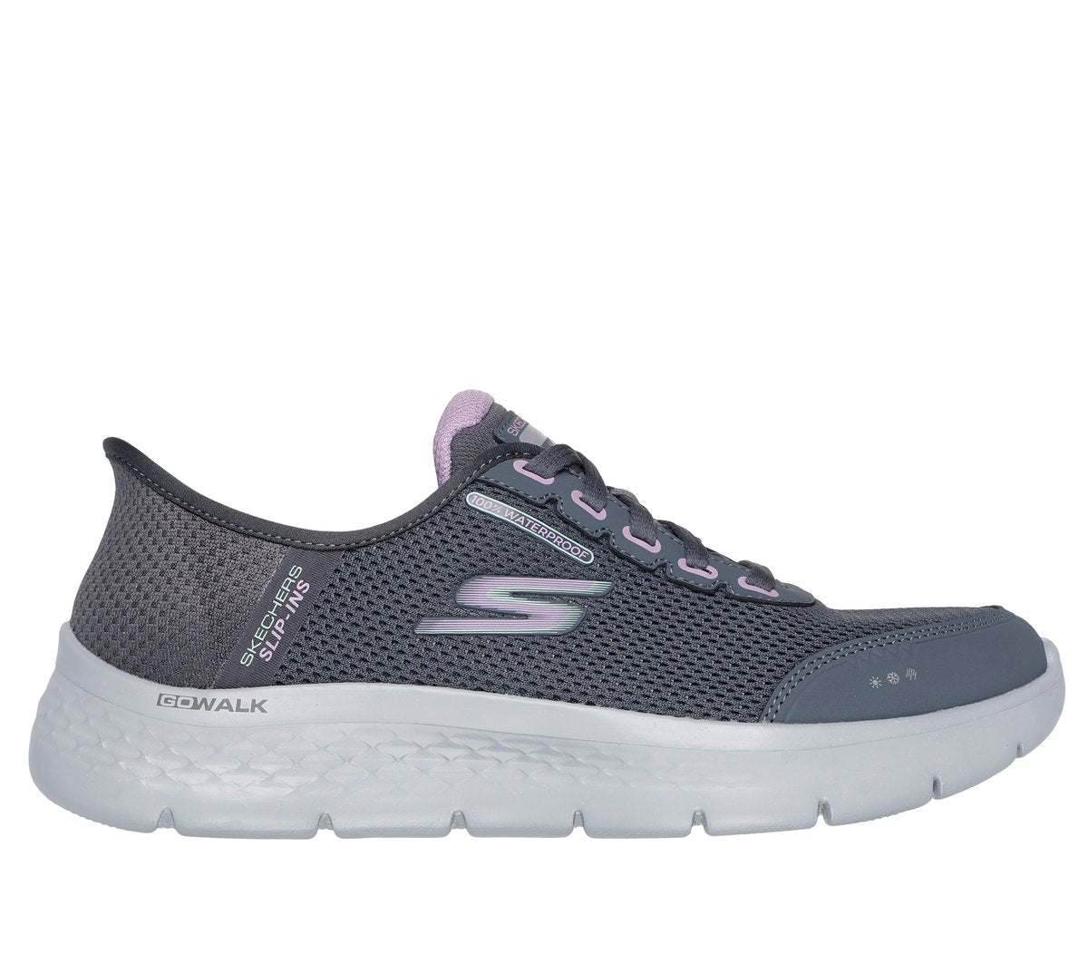 Skechers Discount | Women Slip-ins Waterproof: GO WALK Flex - Clear Creek