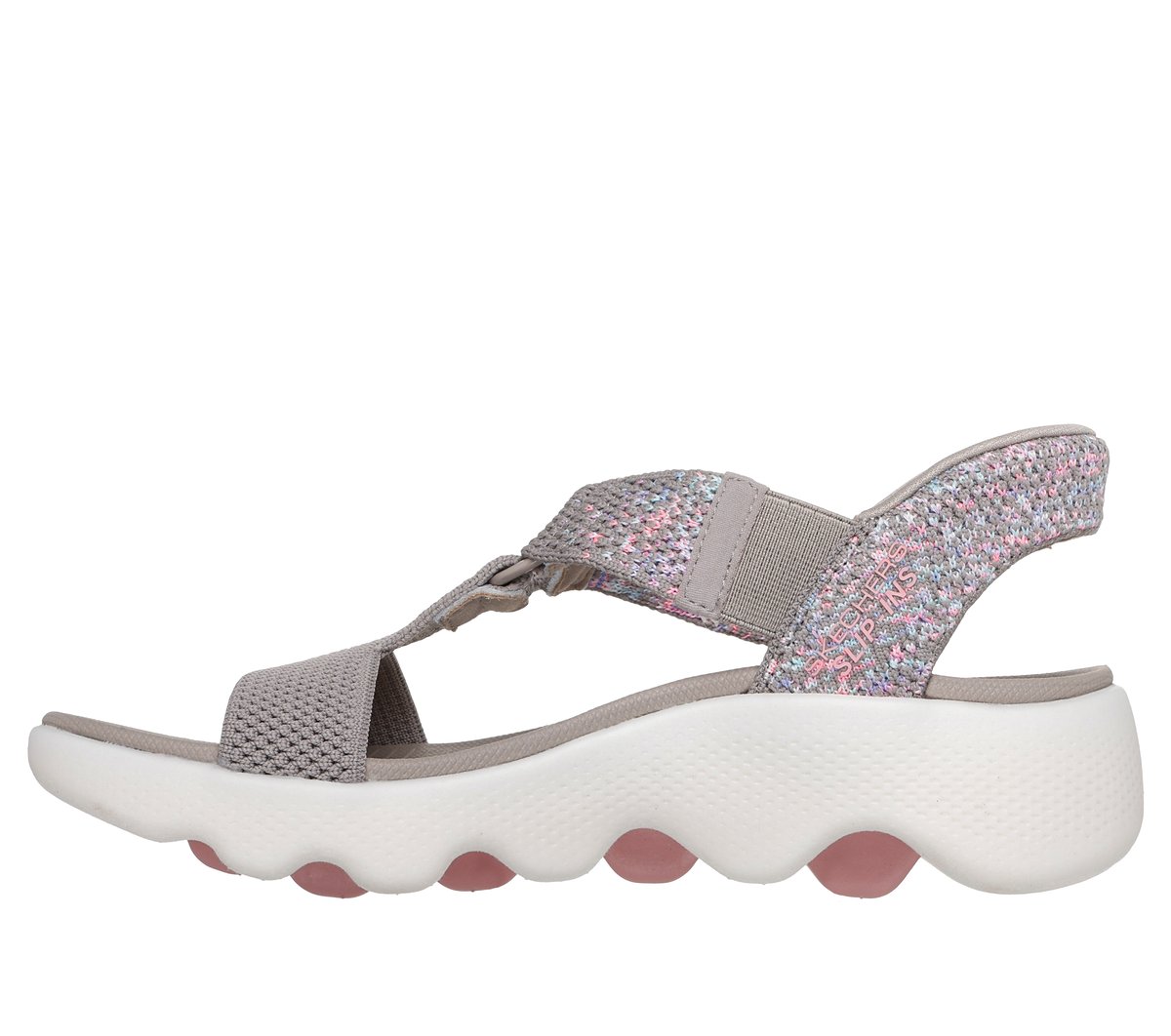 Skechers US | Women Slip-ins: GO WALK Massage Fit Sandal - Confetti Sky