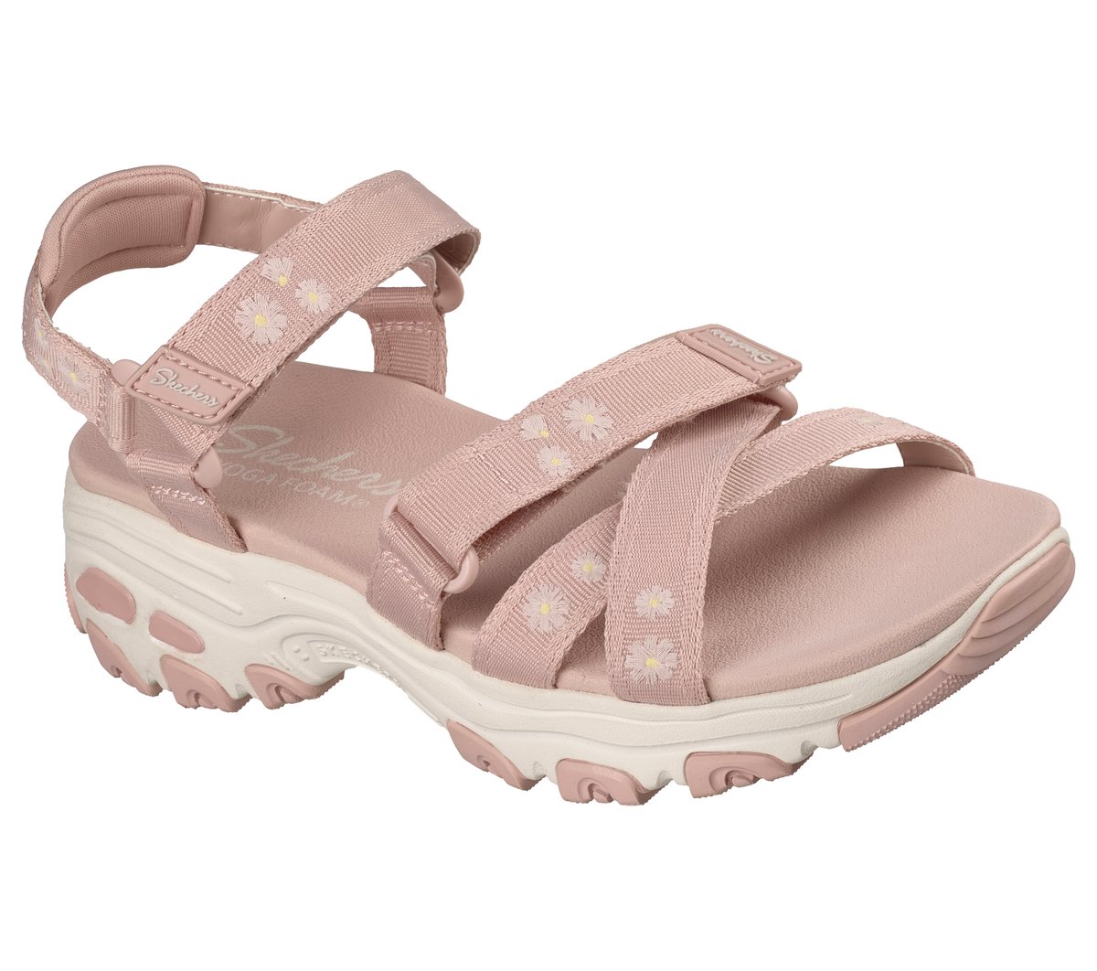 Skechers Outlet | Women|New Arrivals D'Lites Sandal - Happily Yours