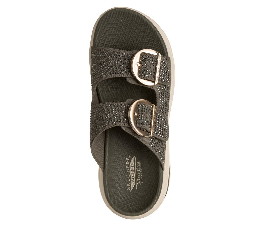 Skechers For sale | Women|New Arrivals Martha Stewart: GO WALK Arch Fit 2.0 Sandal - Showstopper