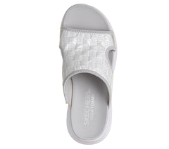 Skechers For sale | Women|New Arrivals Contour Foam Sandal - Cozy Fit Costal Air