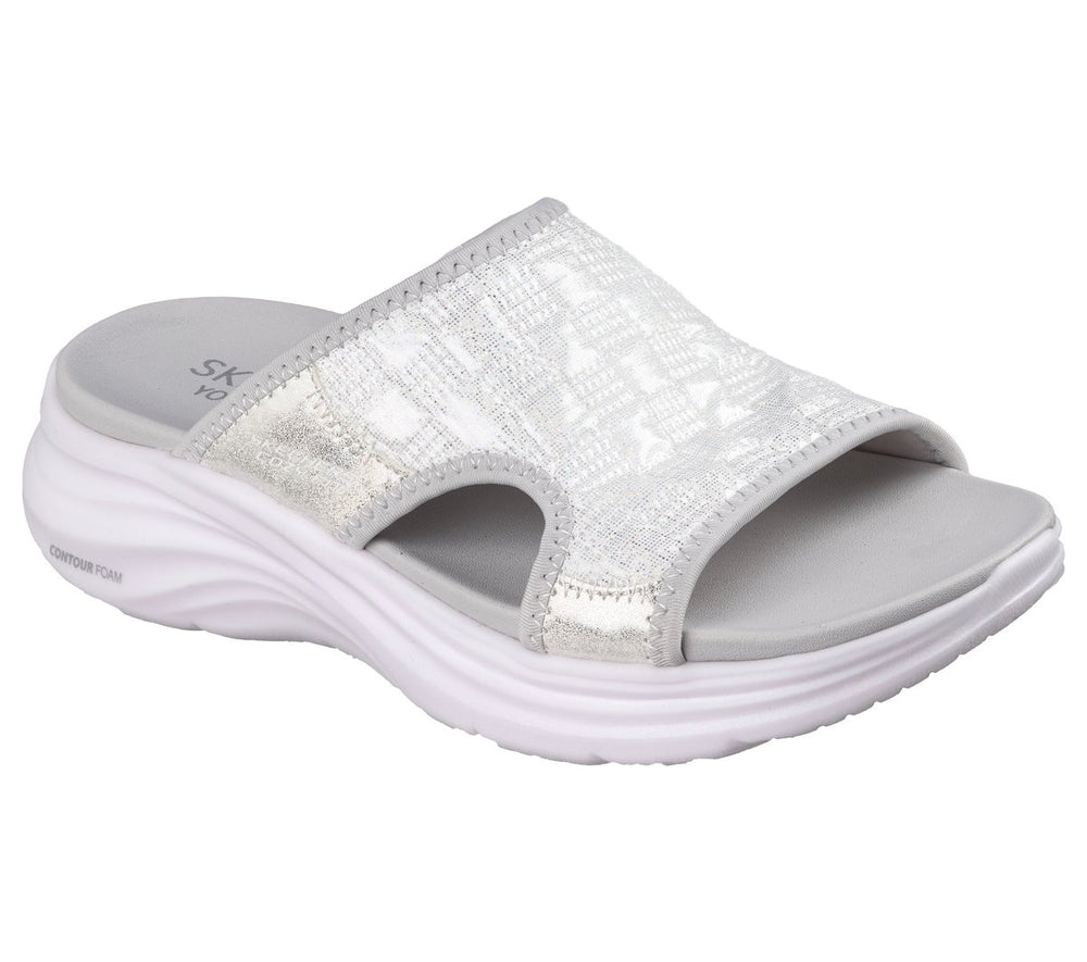 Skechers For sale | Women|New Arrivals Contour Foam Sandal - Cozy Fit Costal Air