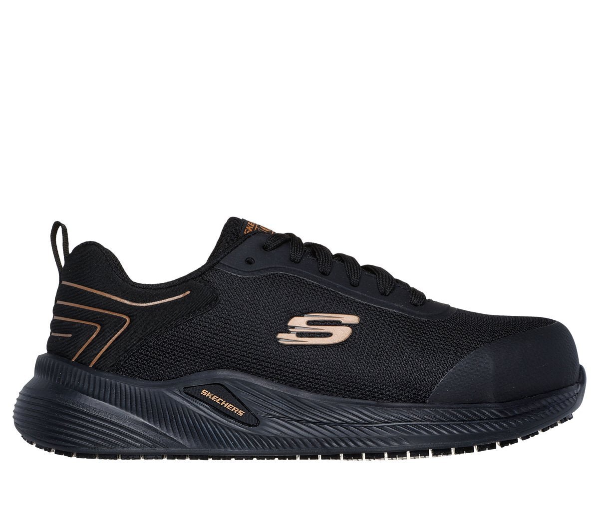 BLACK / GOLD,6.0,Medium