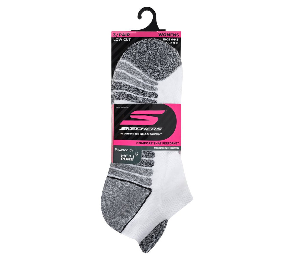 Skechers On sale | Women|Clothing 3 Pack Women's Half Terry Low Cut Socks