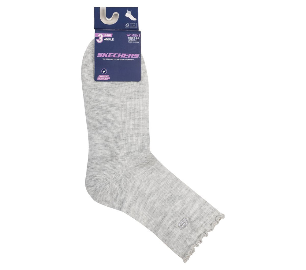 Skechers For sale | Women|Clothing 3 Pack Women's Ankle Lettuce Socks