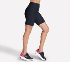 Skechers Outlet | Women GO FLEX RIB High Waisted 8 Inch Bike Short