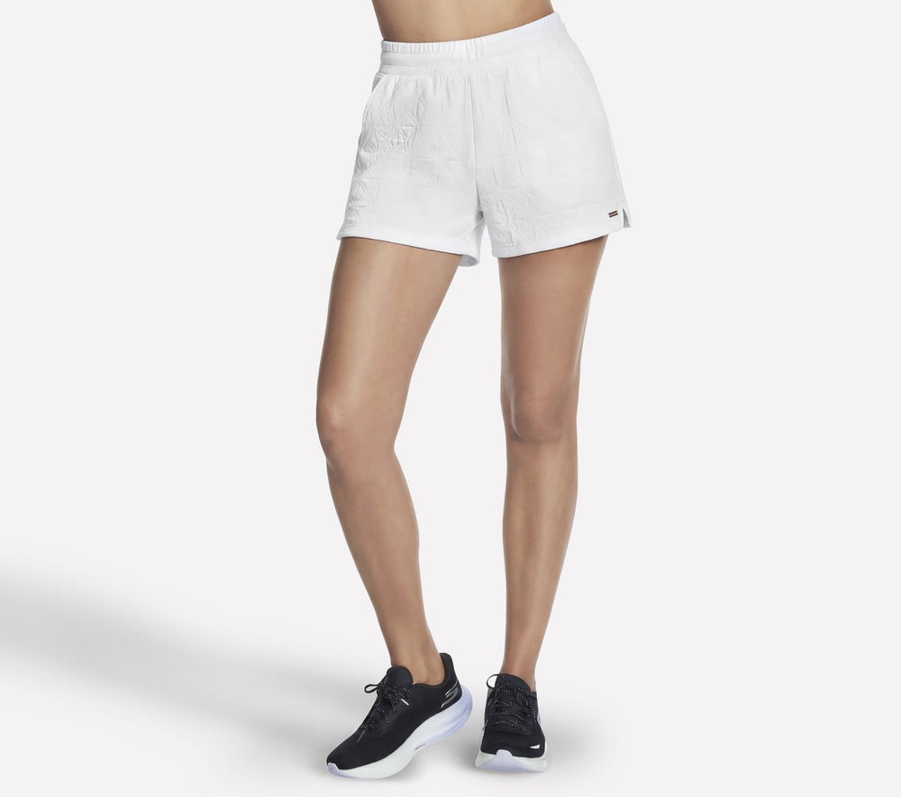 Skechers Sale | Women GO WALK Cozy Fit Diamond 4 Inch Short