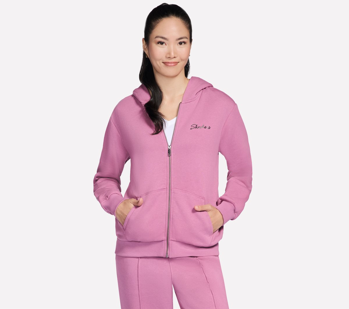 Skechers For sale | Women SKECH SWEATS Signature Full Zip Hoodie