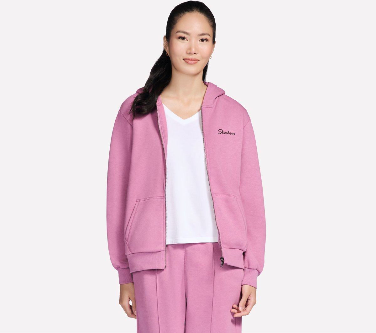 Skechers For sale | Women SKECH SWEATS Signature Full Zip Hoodie