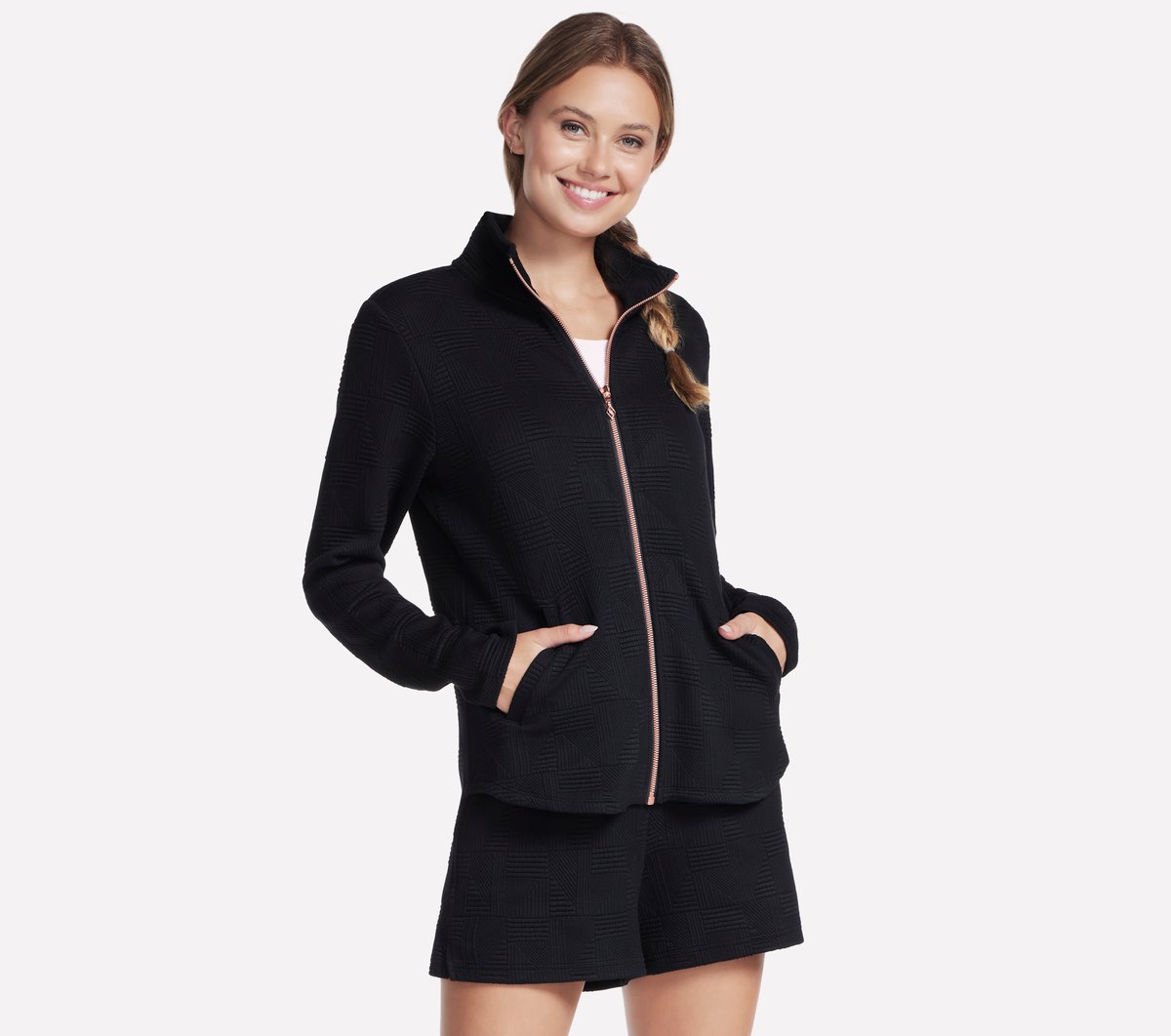 Skechers Discount | Women Diamond Ottoman Jacket