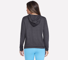 Skechers Sale | Women GO DRI Swift Stripe Hoodie