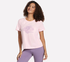 Skechers Online | Women Hibiscus Short Sleeve Tee