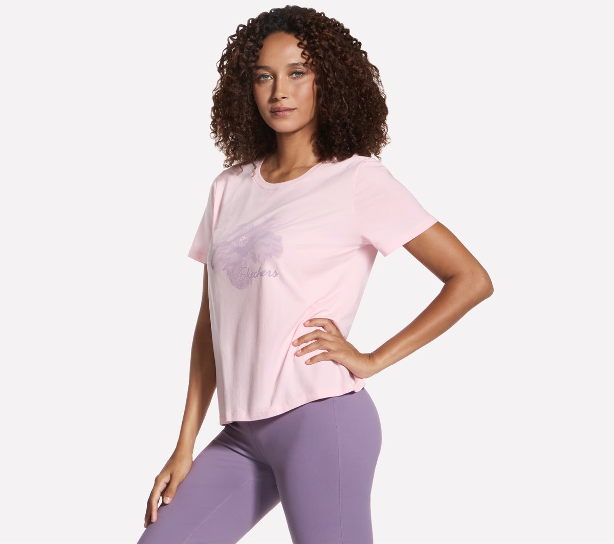 Skechers Online | Women Hibiscus Short Sleeve Tee