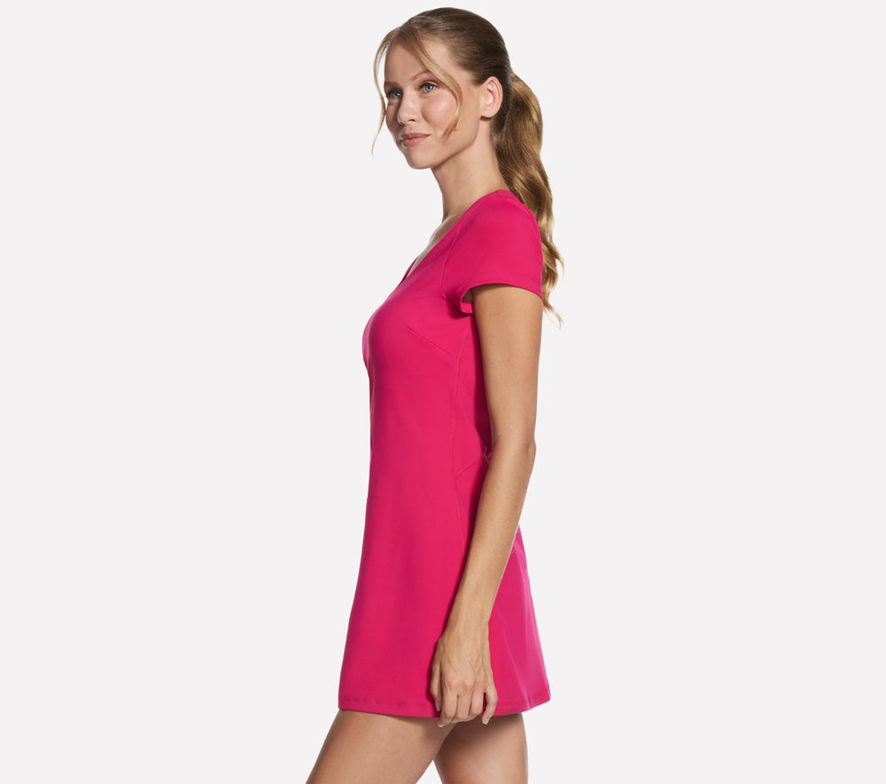 Skechers On sale | Women GO WALK Scoop Short Sleeve Dress