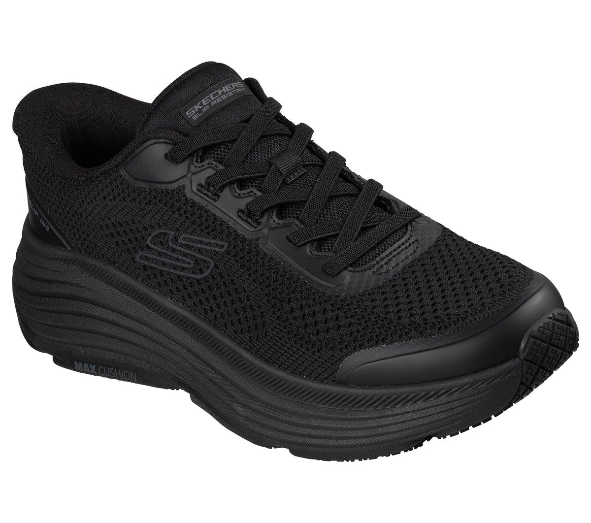 Skechers Discount | Men Slip-ins Work Slip-Resistant: Max Cushioning Endeavour - Shouka
