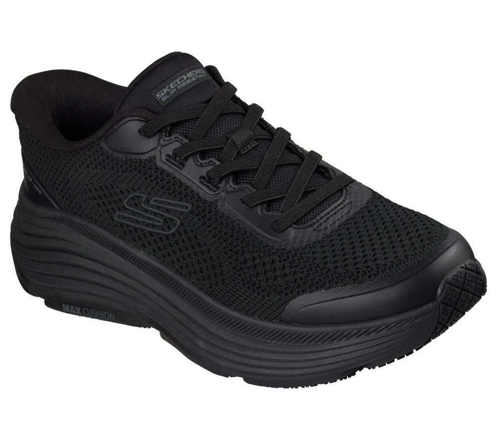 Skechers Discount | Men Slip-ins Work Slip-Resistant: Max Cushioning Endeavour - Shouka