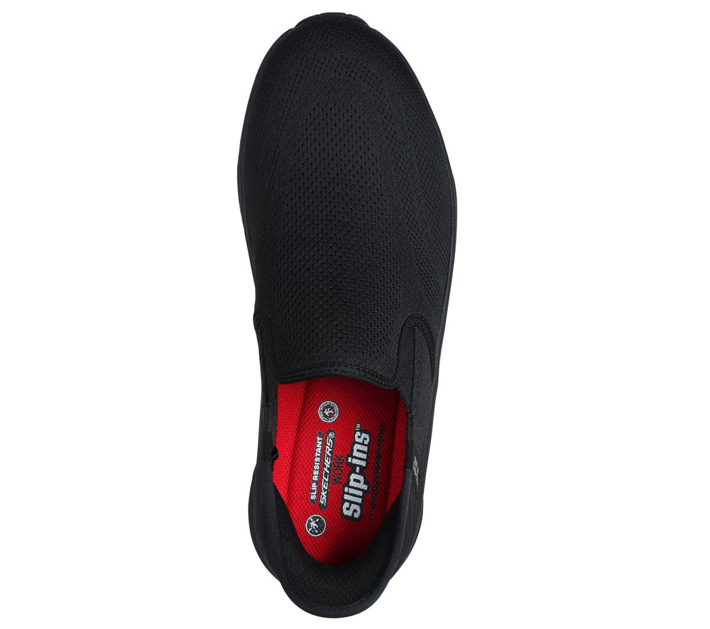 Skechers Sale | Men Slip-ins Work Slip-Resistant Relaxed Fit: D'Lux Walker - Joden