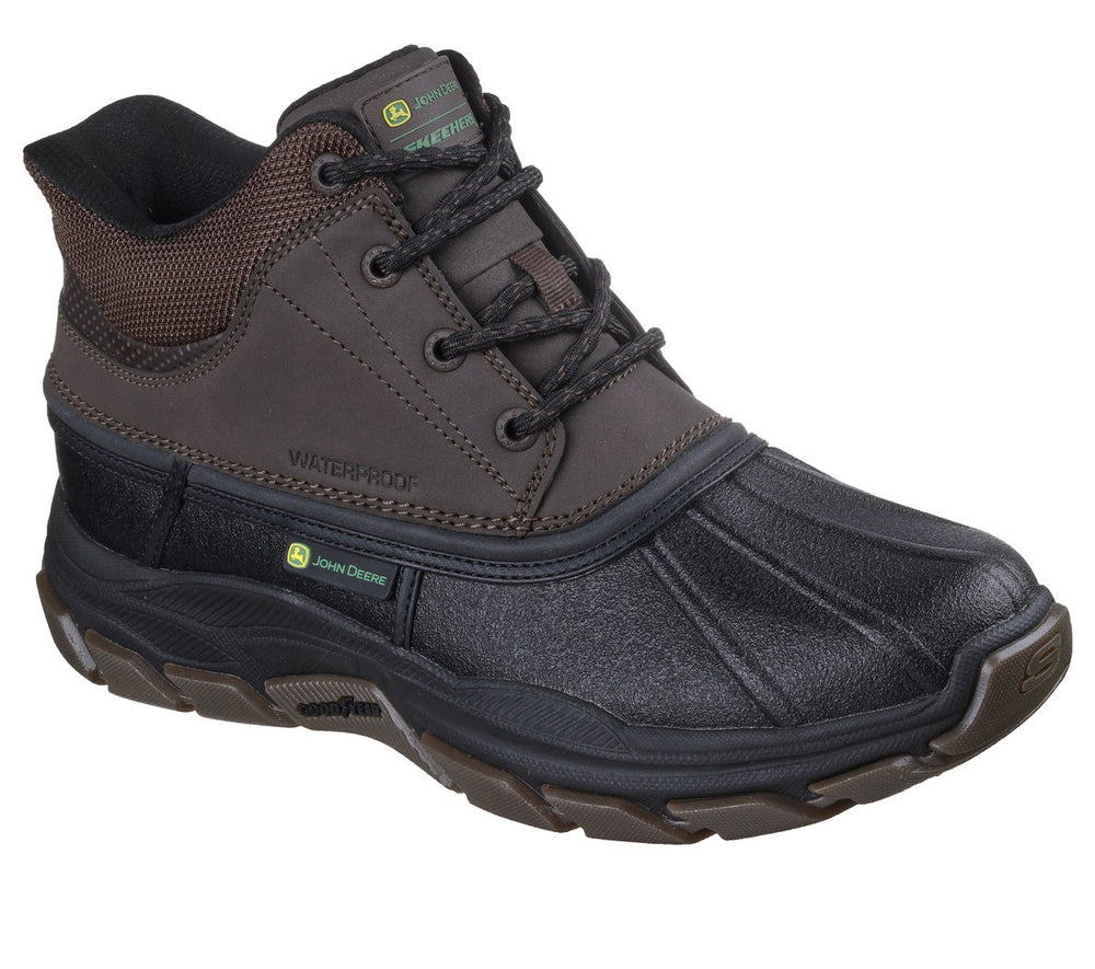 Skechers For sale | Men Slip-ins John Deere Waterproof Relaxed Fit: Respected - Swamper