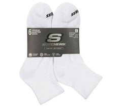 Skechers Discount | Men|Clothing 6 Pack Core Quarter Large Socks