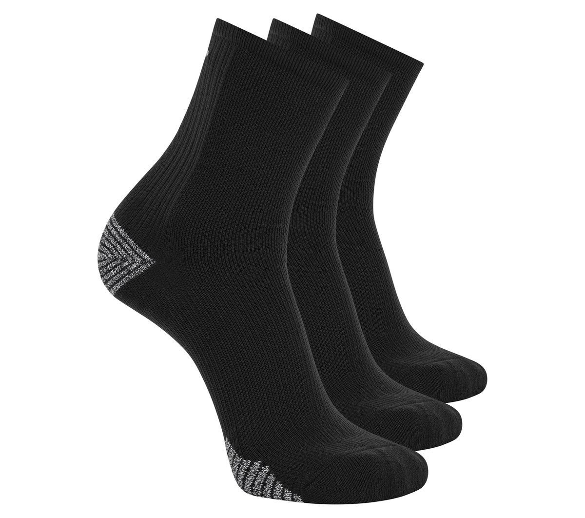 Skechers Outlet | Men|Clothing 3 Pack Men's Performance Running High Quarter Socks