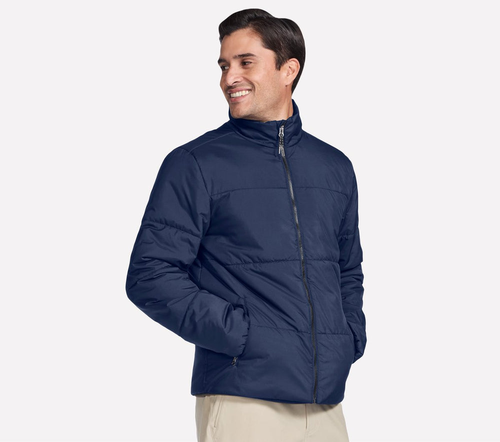 Skechers Discount | Men GO SHIELD Cozy Fit Traverse Down Jacket