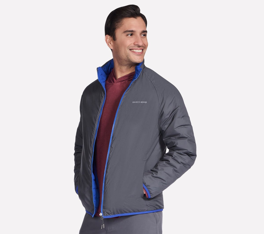 Skechers Outlet | Men GO SHIELD Cozy Fit Altitude Reversible Jacket