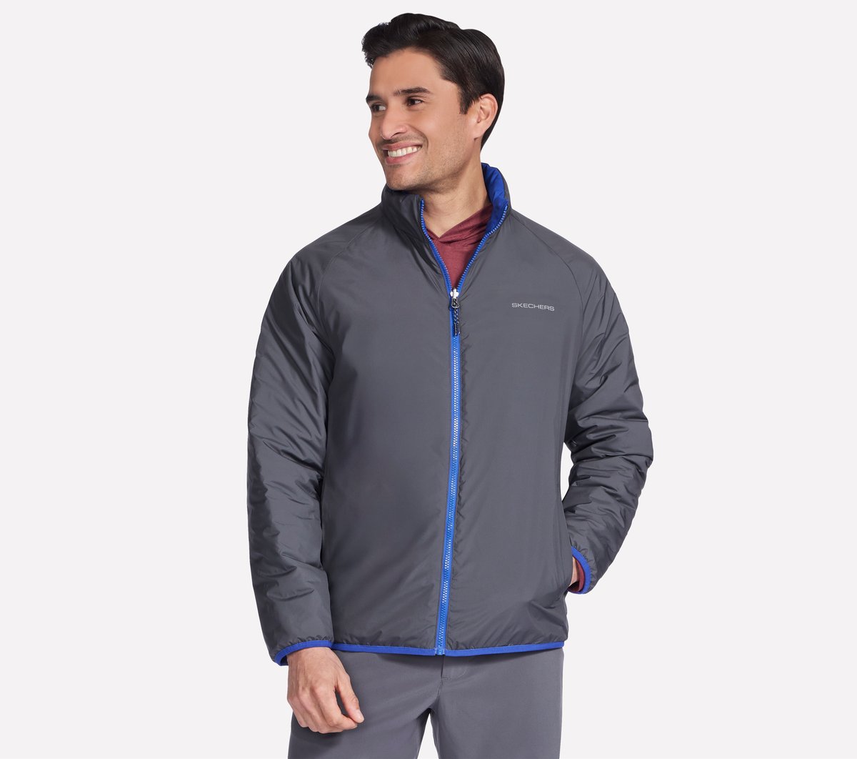 Skechers Outlet | Men GO SHIELD Cozy Fit Altitude Reversible Jacket