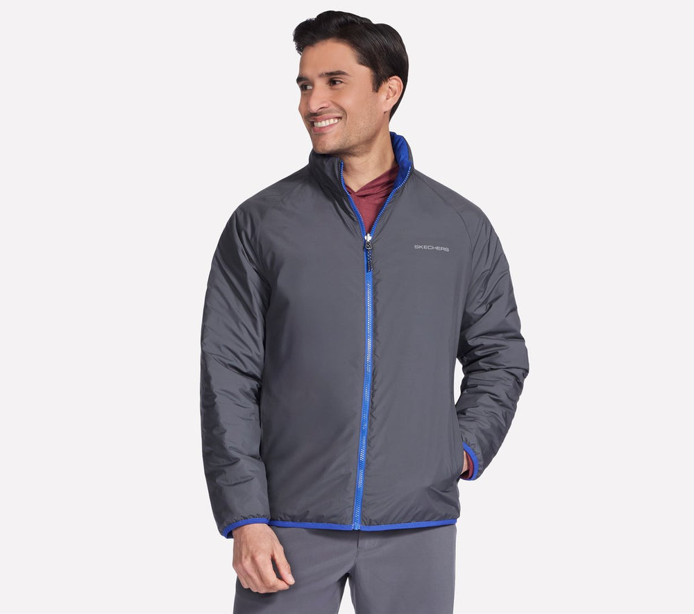 Skechers Outlet | Men GO SHIELD Cozy Fit Altitude Reversible Jacket