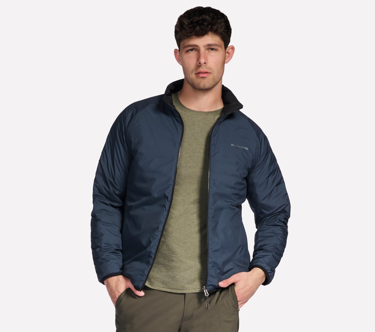 Skechers On sale | Men GO SHIELD Cozy Fit Altitude Reversible Jacket
