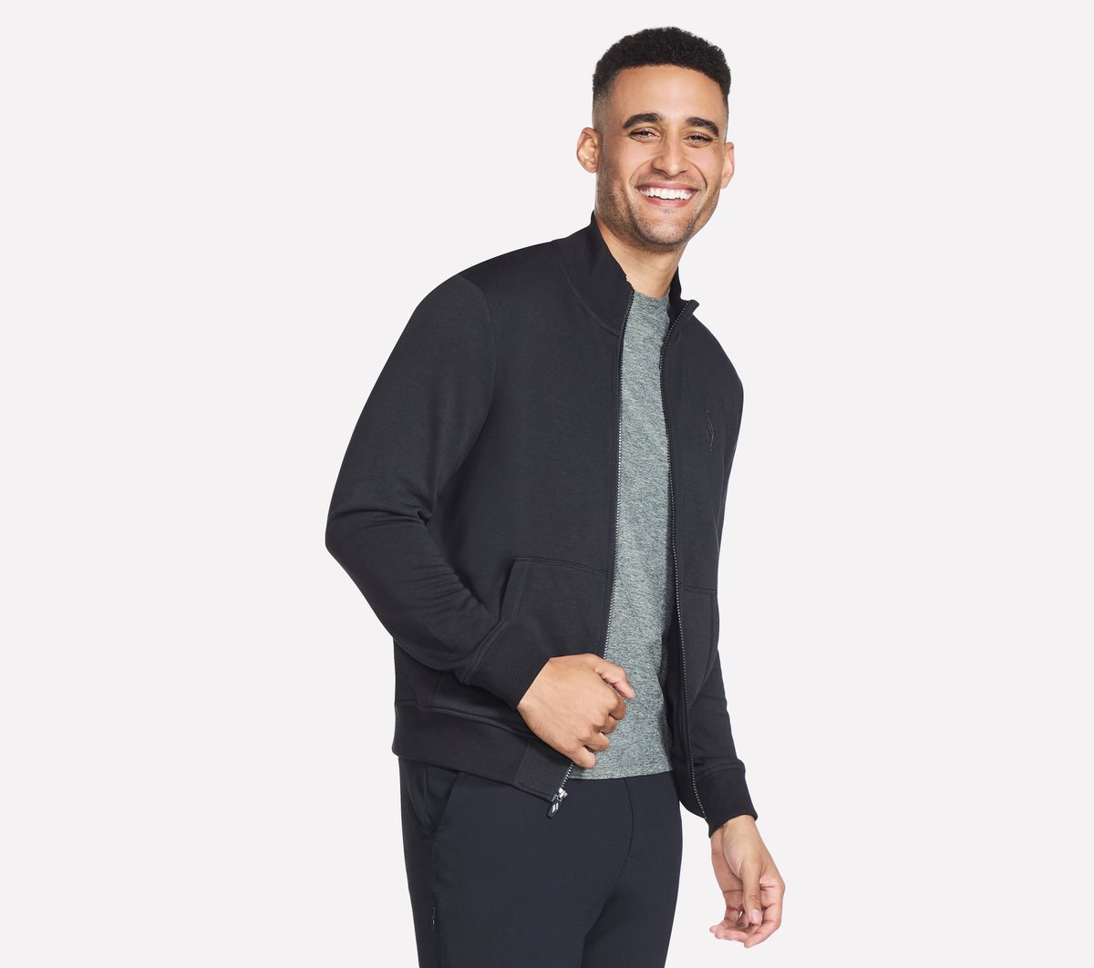 Skechers Discount | Men The Hoodless Hoodie GO WALK Everywhere Jacket