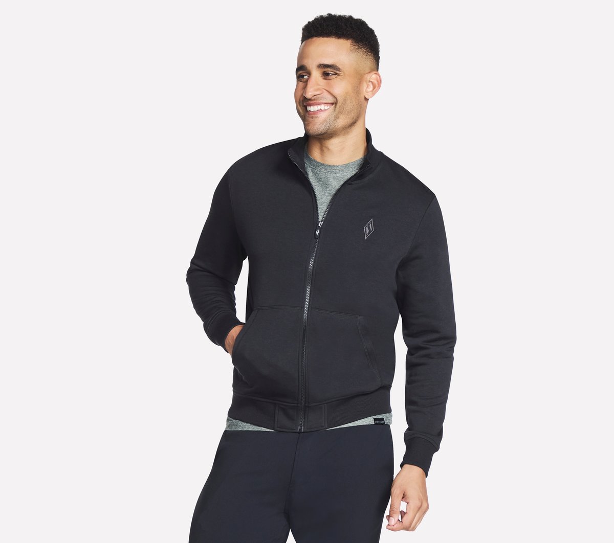 Skechers Discount | Men The Hoodless Hoodie GO WALK Everywhere Jacket