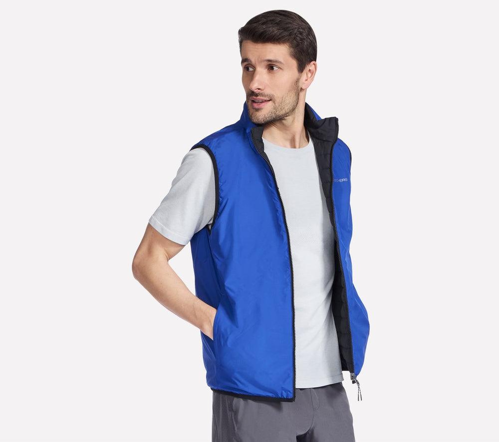 Skechers Sale | Men GO SHIELD Cozy Fit Altitude Reversible Vest