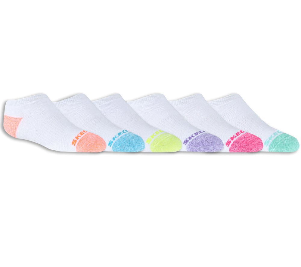 Skechers Outlet | Kids|Clothing 6 Pack Low Cut Walking Socks
