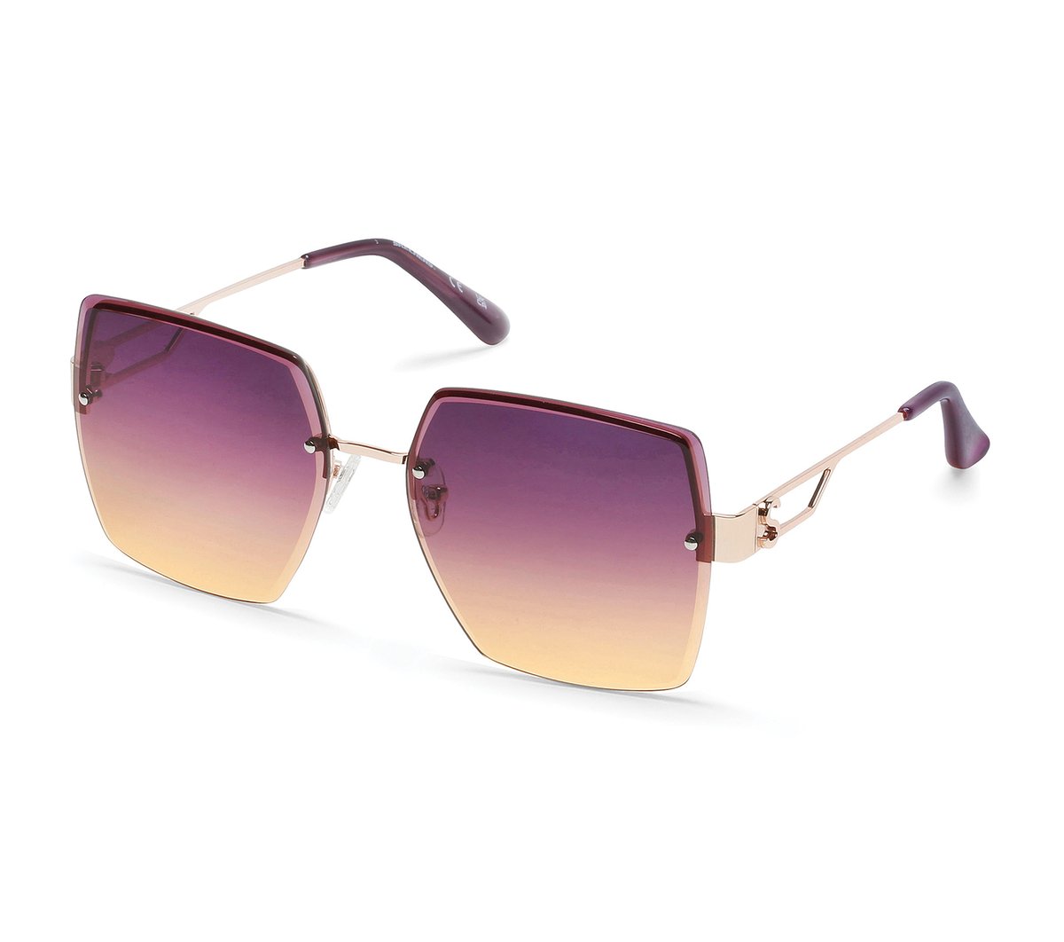 Skechers US | Clothing Oversized Rimless Square Sunglasses