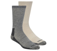 Skechers Discount | Clothing 2 Pack Men's Crew Wool Socks