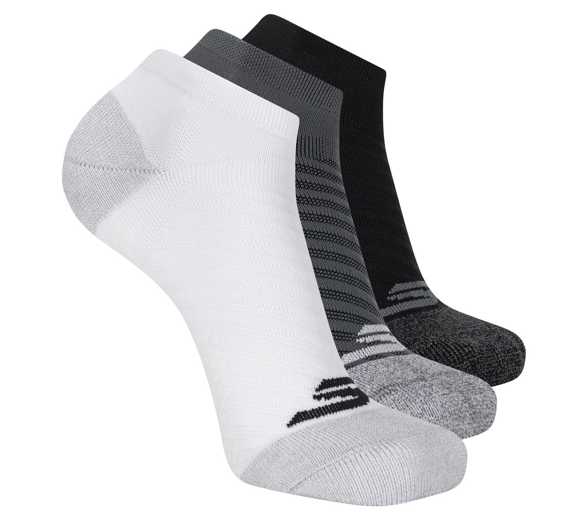 Skechers Online | Clothing 3 Pack Men's Terry Low Cut Socks