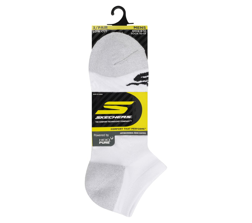 Skechers Online | Clothing 3 Pack Men's Terry Low Cut Socks