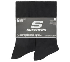 Skechers Discount | Clothing 6 Pack Large Core Crew Socks