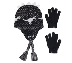Skechers Online | Clothing Glow In The Dark Dino Hat Set
