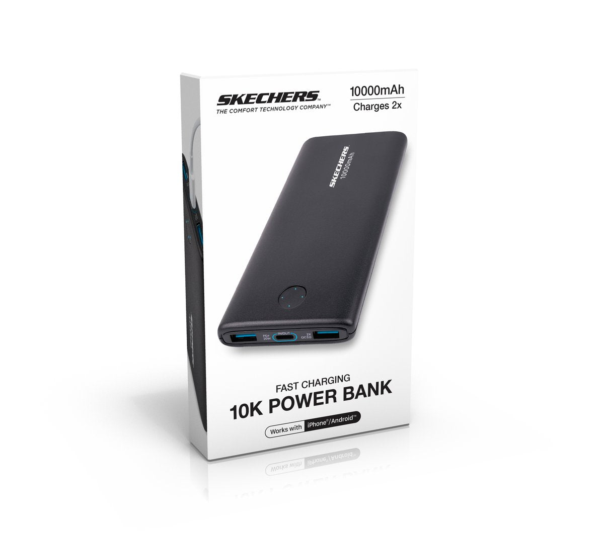 Skechers US | Clothing 10k 20W USB-C Portable Power Bank Charger